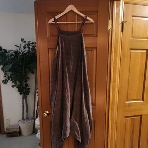 Chic Asymmetrical Purple Dress